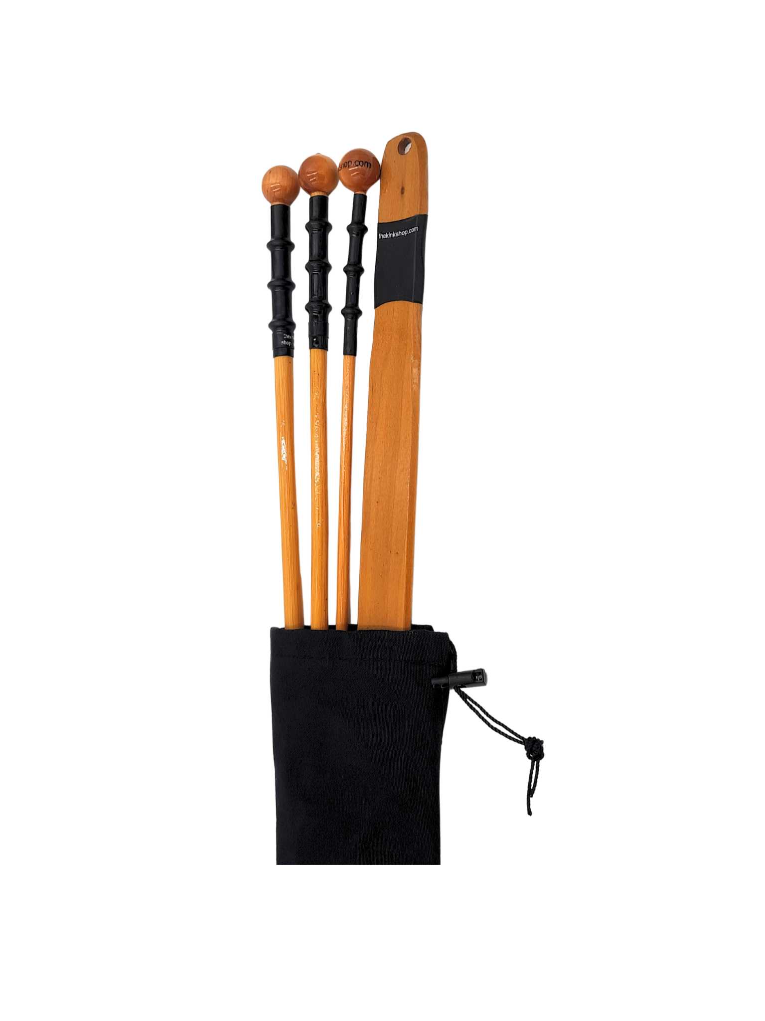 Rattan Travel Cane Set (4 pc. with bag)