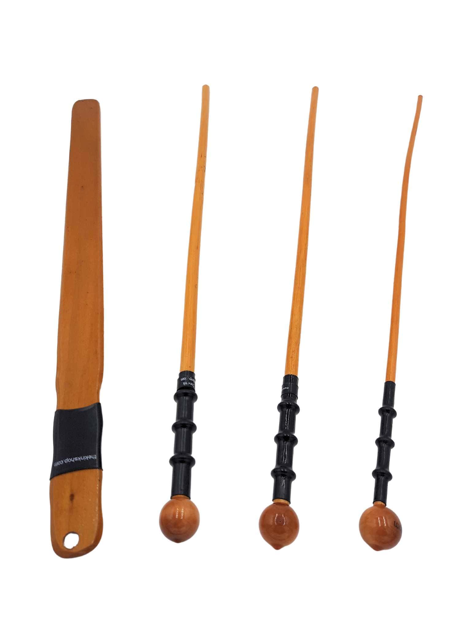 Rattan Travel Cane Set (4 pc. with bag) - Image 5