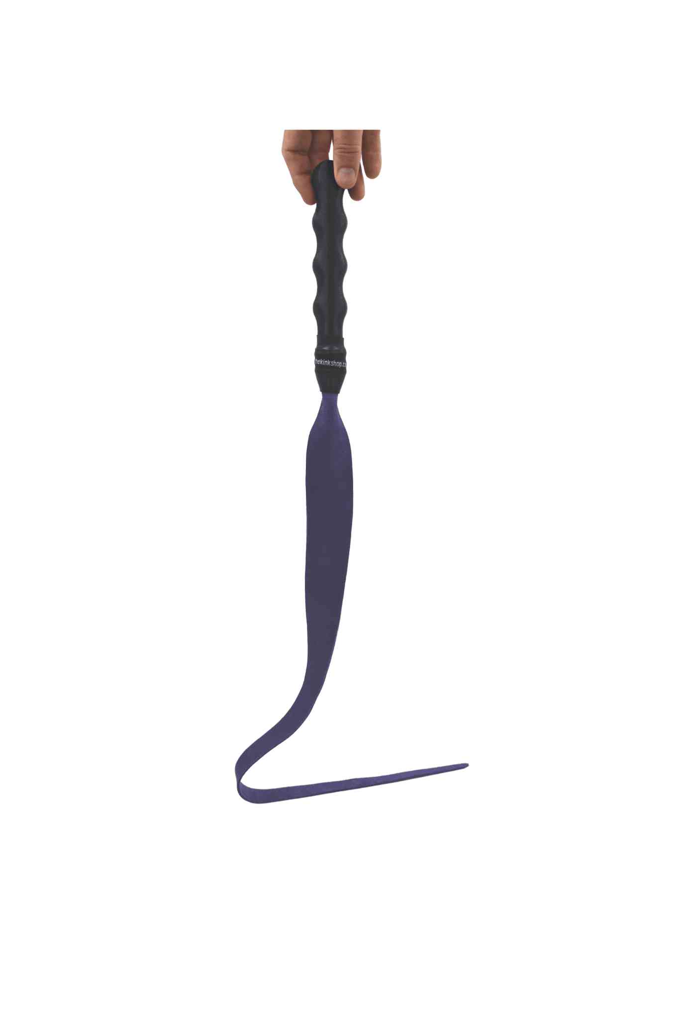 Bull Hide Leather Devil's Tongue Whip- Choice of 3 colors