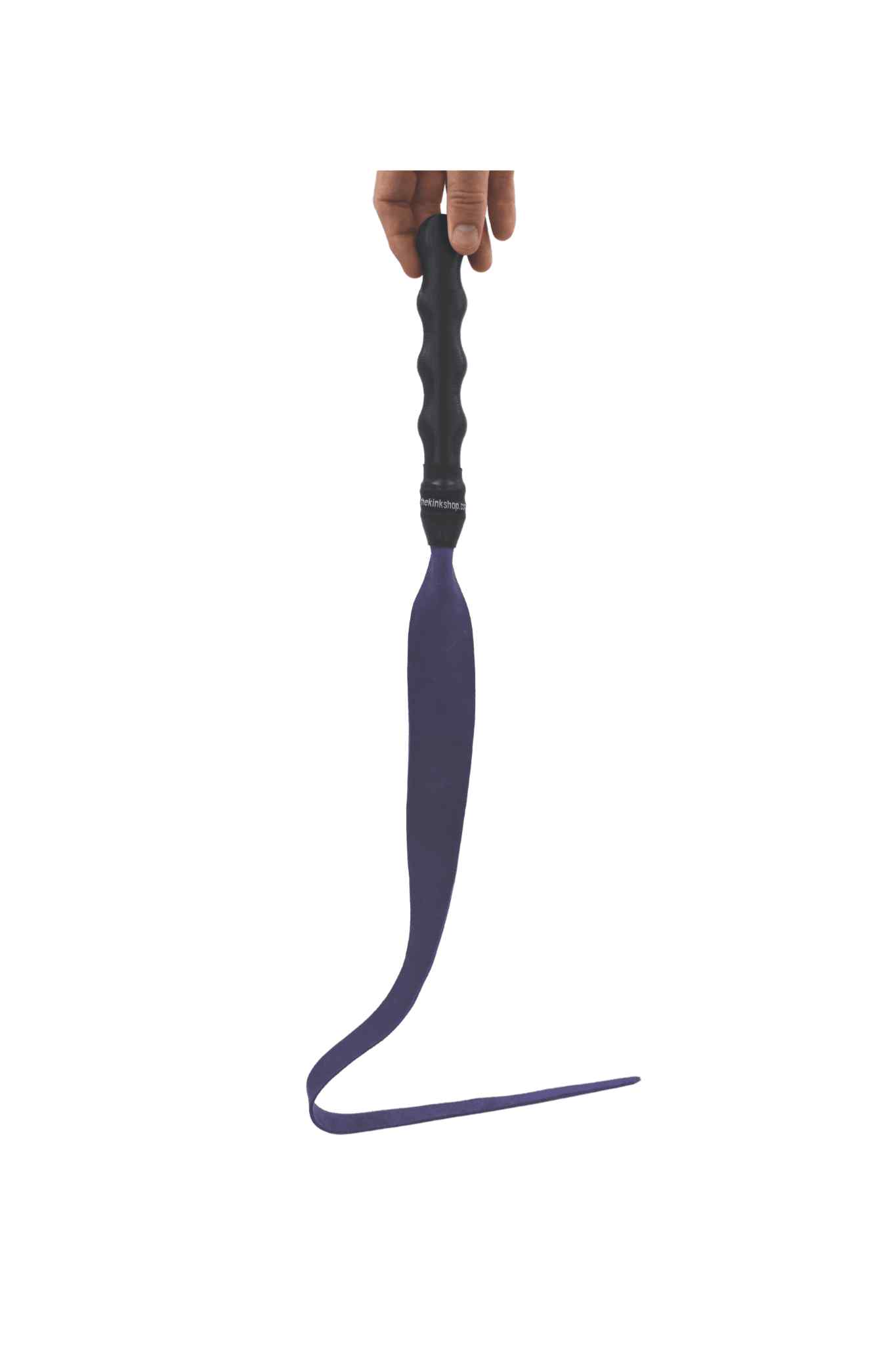 Bull Hide Leather Devil's Tongue Whip- Choice of 3 colors - Image 8