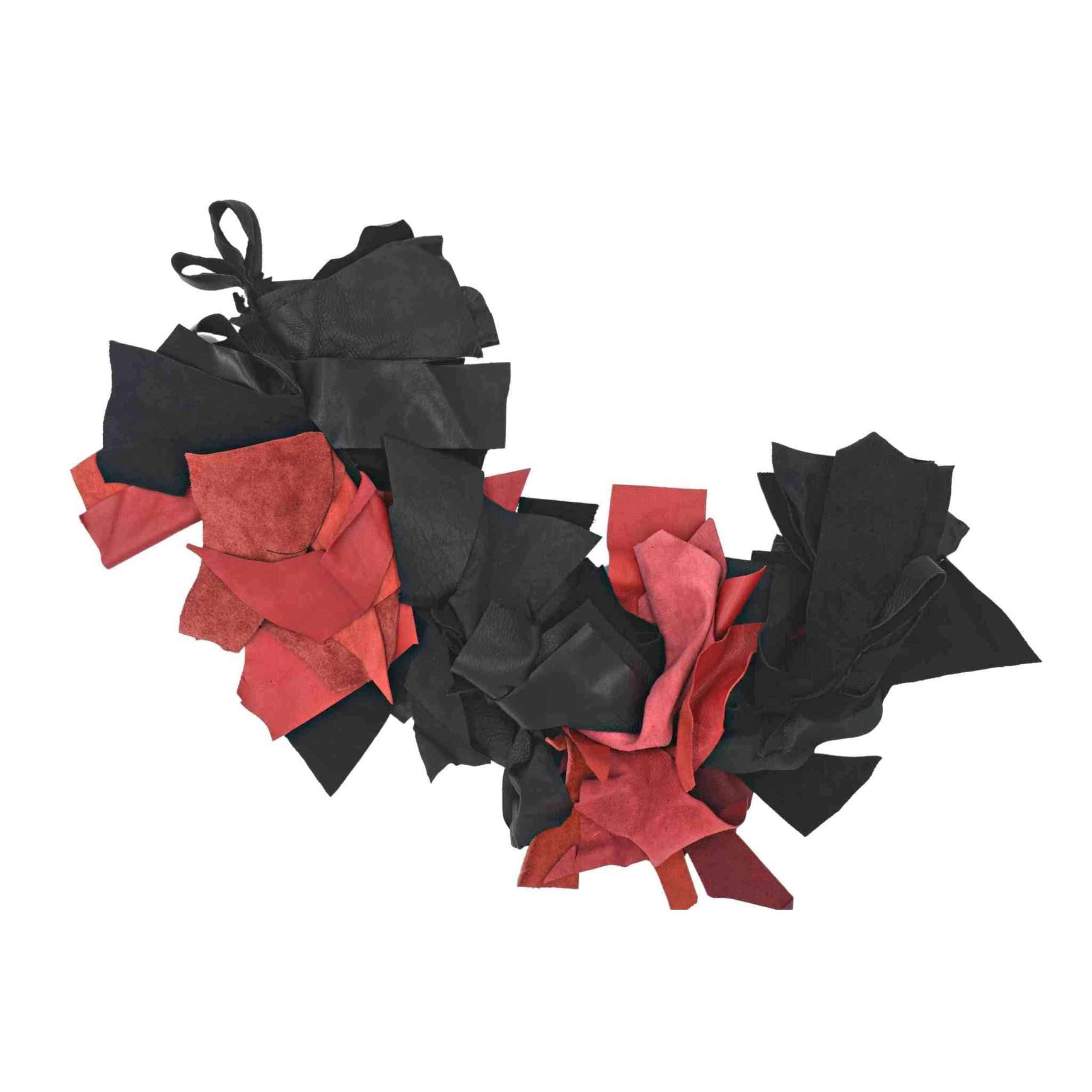 BOA Leather Flogger with finger loops- multiple colors
