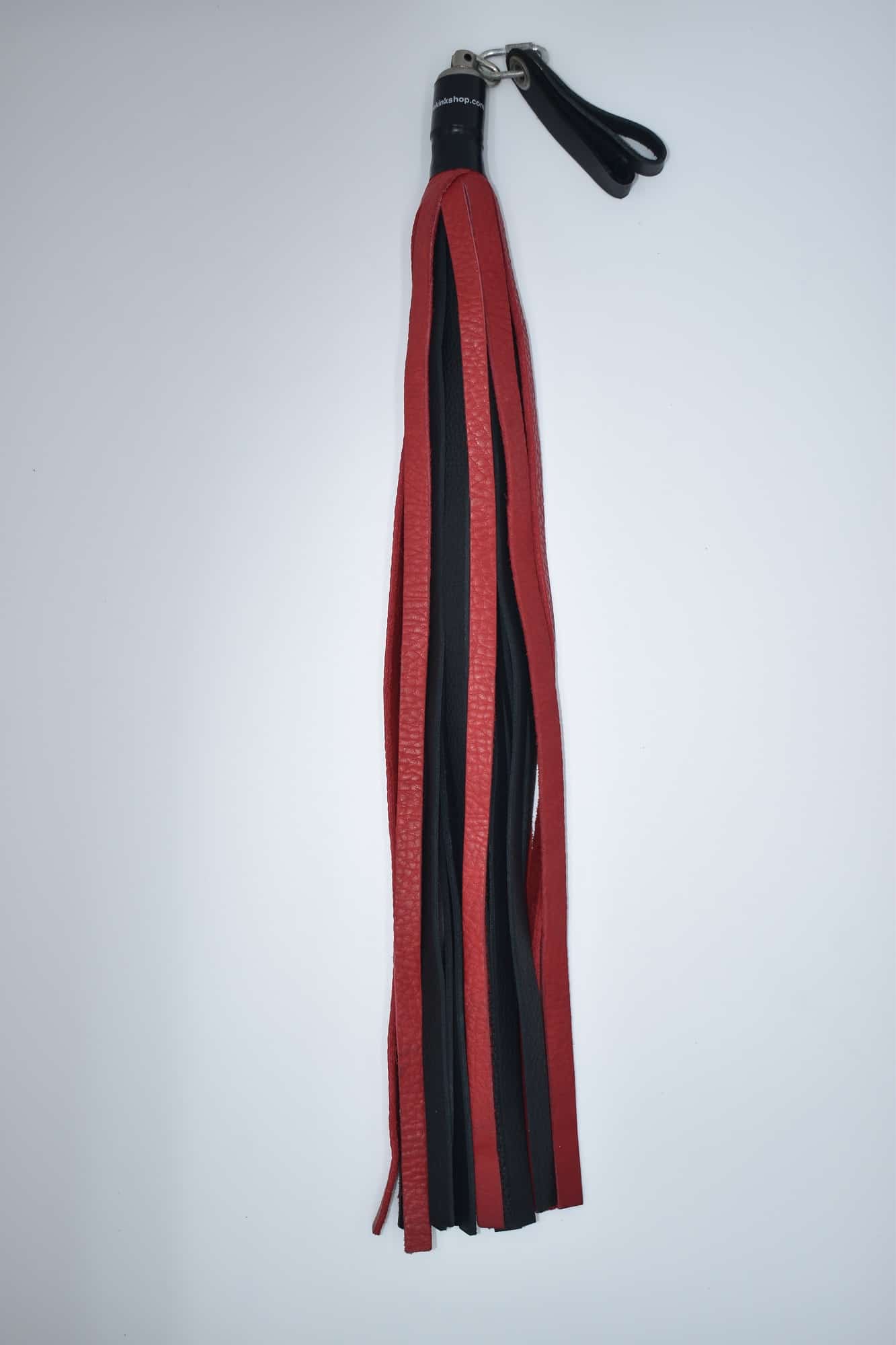 Bull Hide Floggers 1/2" Falls With Finger Loops - Image 7