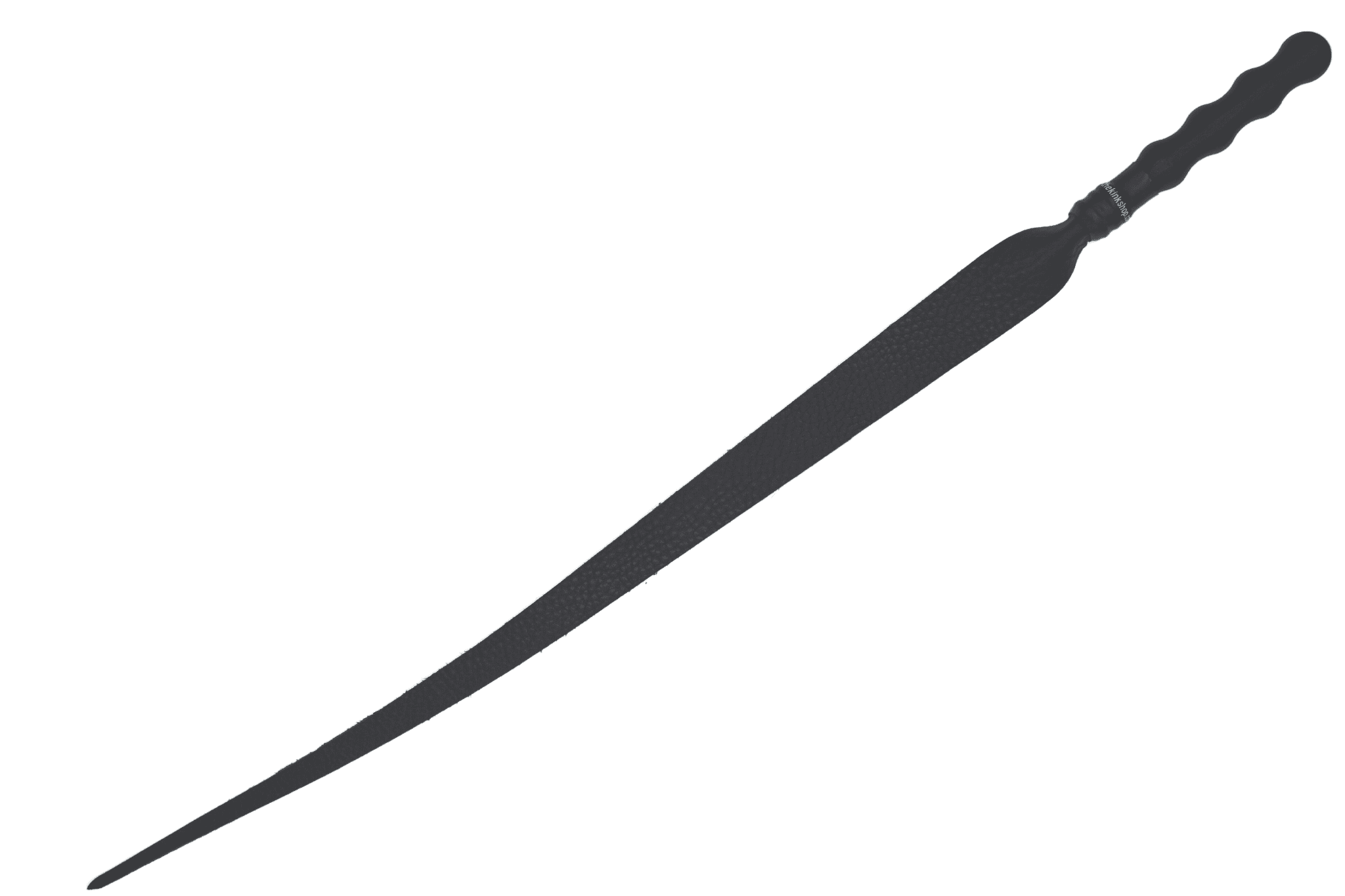 Bull Hide Leather Devil's Tongue Whip- Choice of 3 colors - Image 7