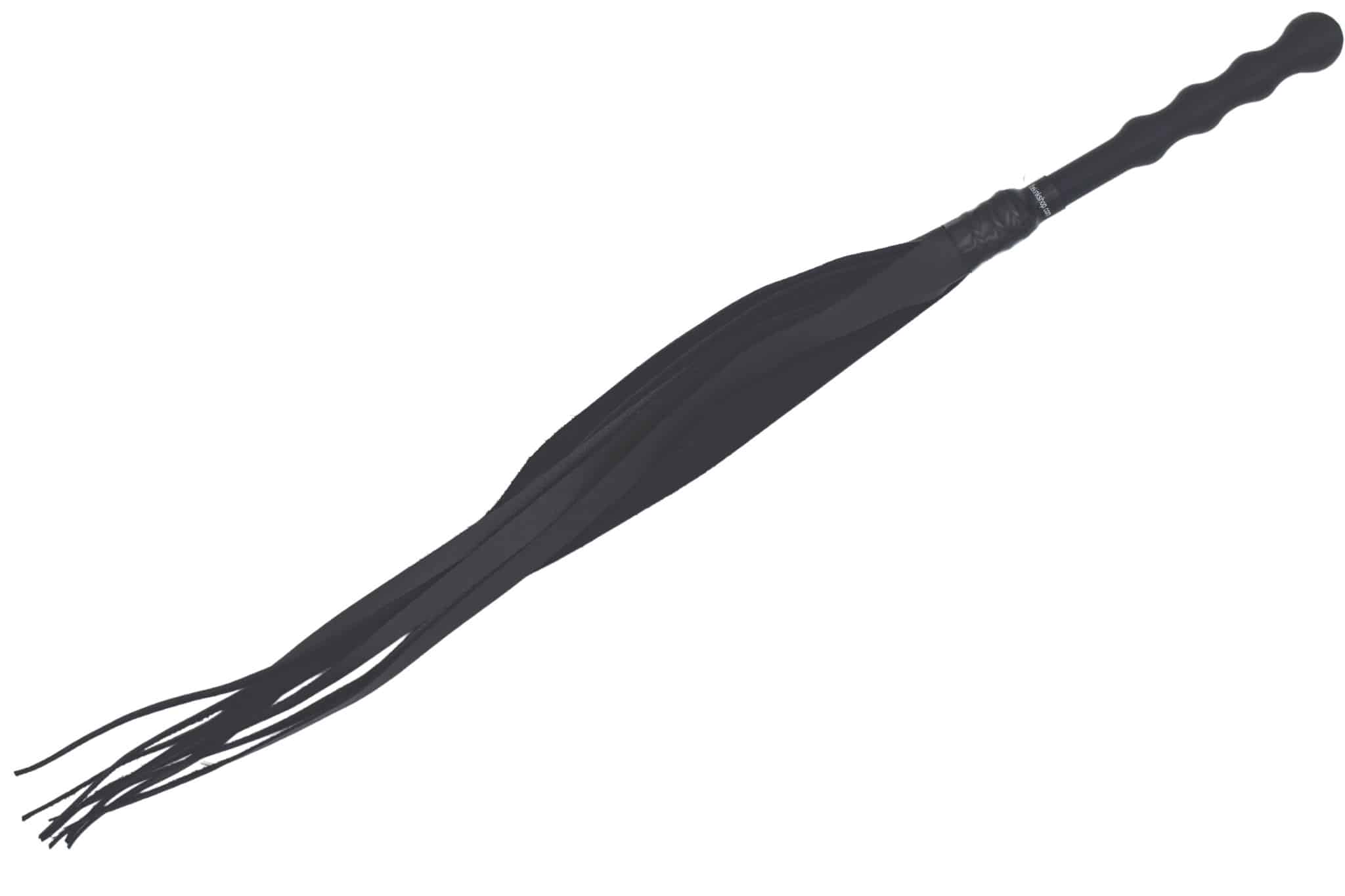 Viper, Chap Hide Leather Whip, Black - Image 3