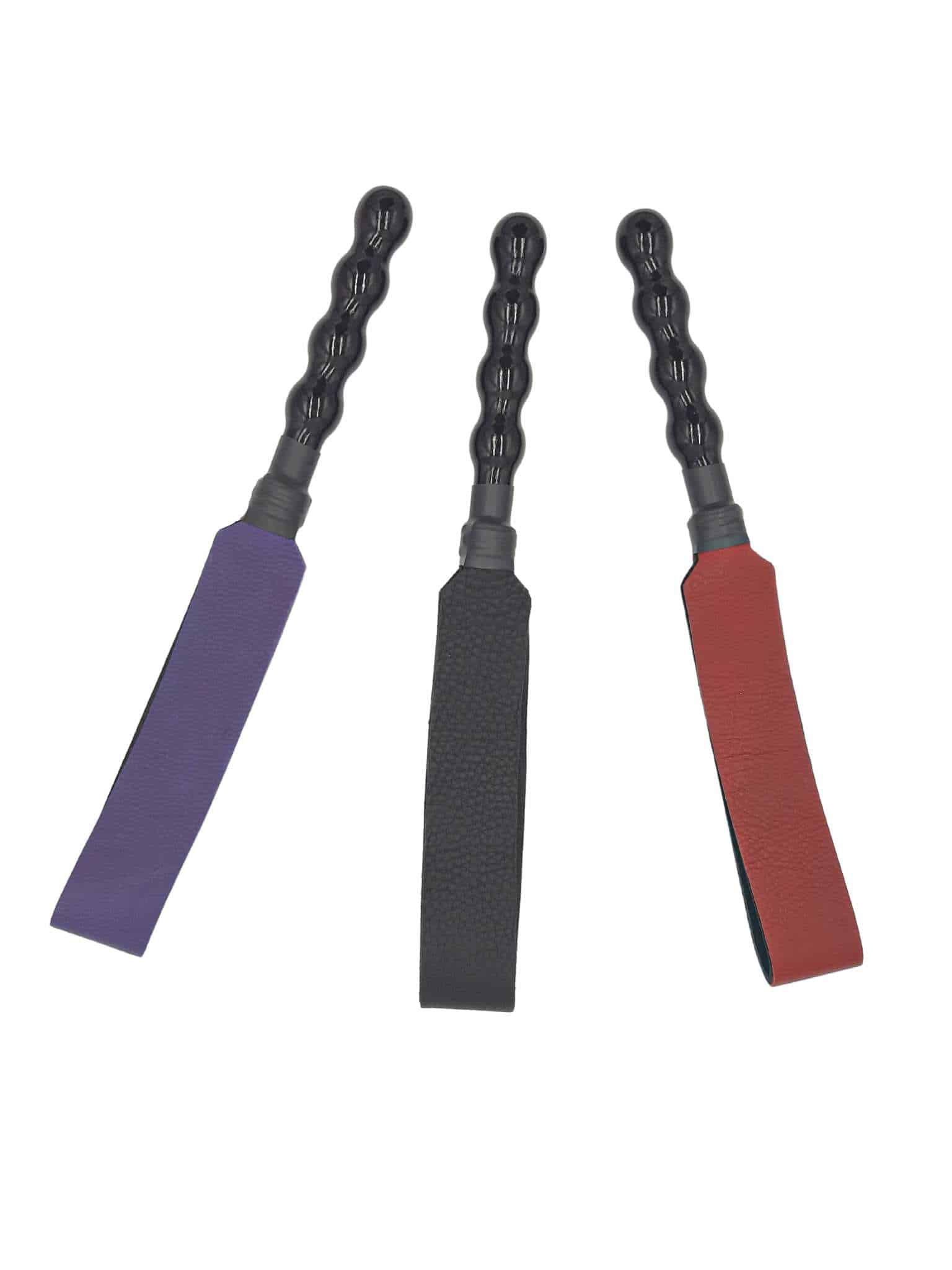 Long Bull Hide Crop Paddle - (Available in multiple colors)