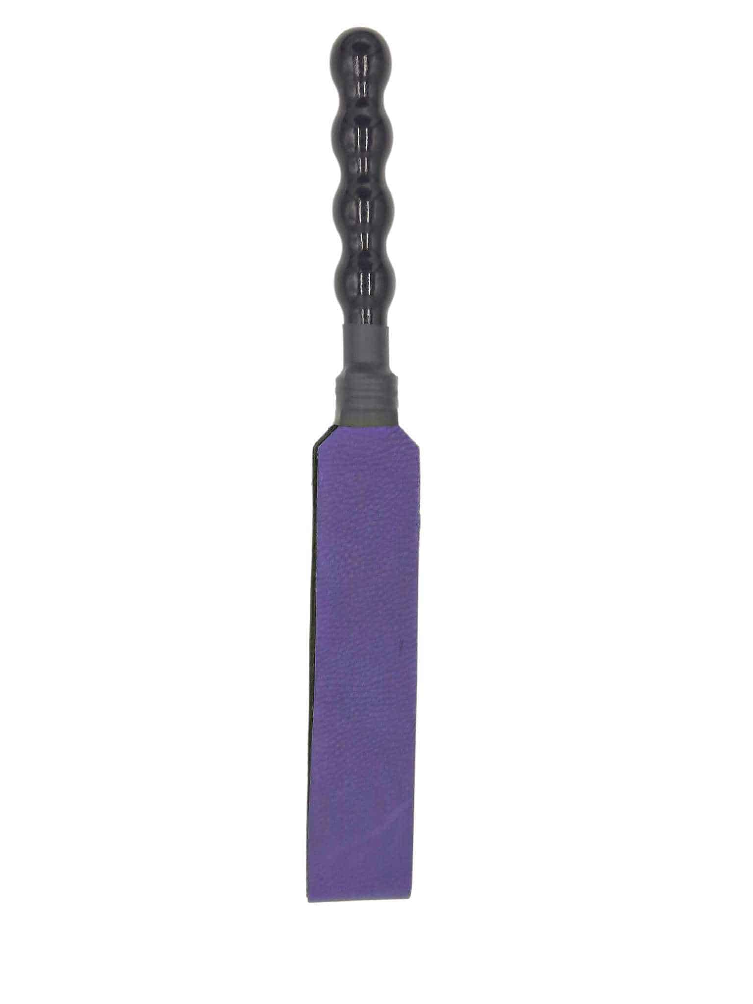 Long Bull Hide Crop Paddle - (Available in multiple colors) - Image 5