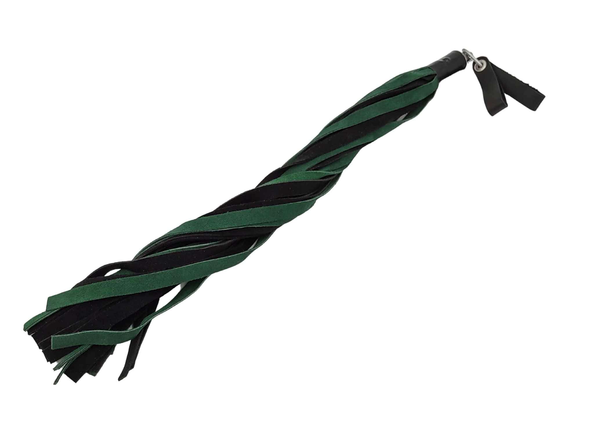 Suede Leather Floggers, w/Fingerloops (Available in 6 silky colors) - Image 6