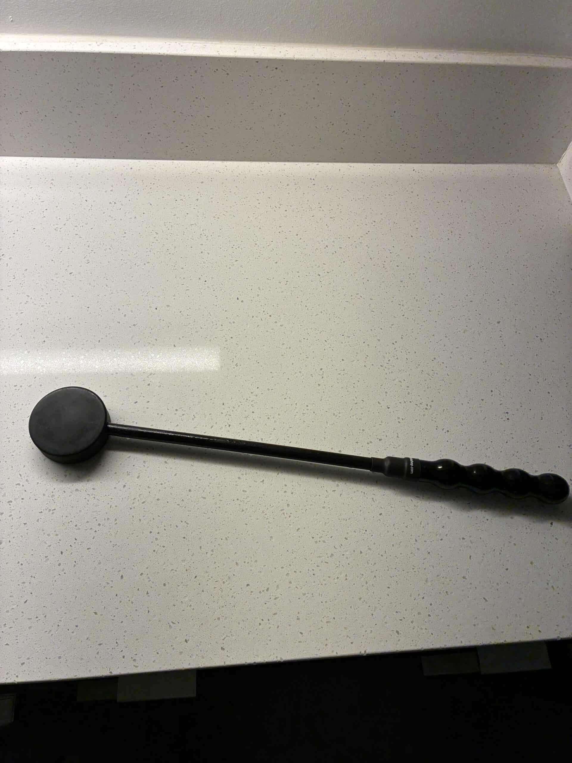 Hockey Puck on a Stick, For BDSM Impact Play - Image 2